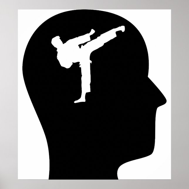 Thinking About Karate Poster (Front)