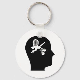 Thinking About Kendo Keychain