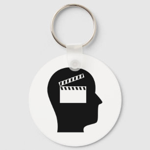 Thinking About Movies Keychain