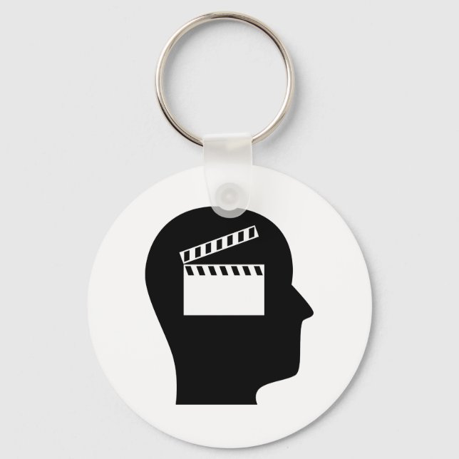 Thinking About Movies Keychain (Front)