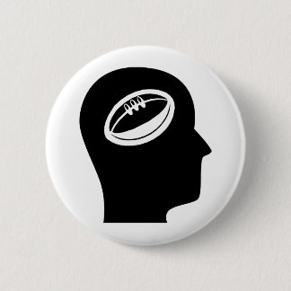 Thinking About Rugby 2 Inch Round Button