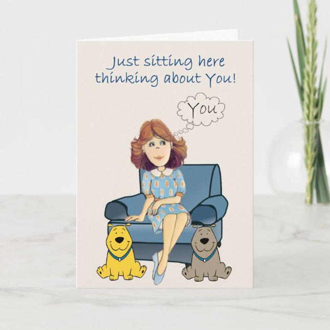 Thinking about you card (Front)