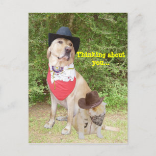 Thinking About You Postcard