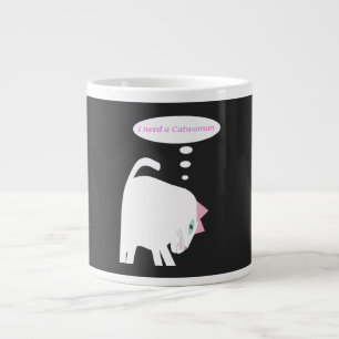 Thinking Cat Specialty Mug