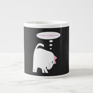Thinking Cat Specialty Mug