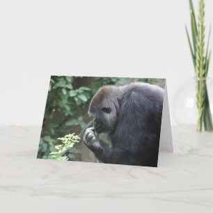 Thinking greeting card