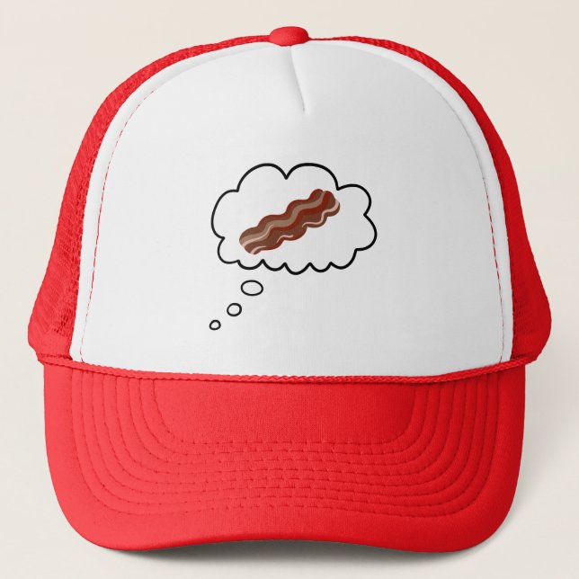 Thinking of Bacon Baseball Hat (Front)