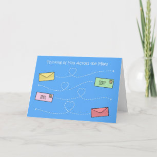 Thinking of You Across the Miles Card