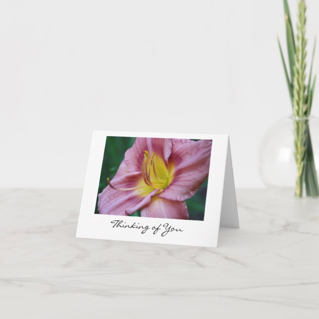 Thinking of You Blank Card (Front)