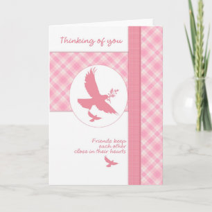 Thinking of you blank note card