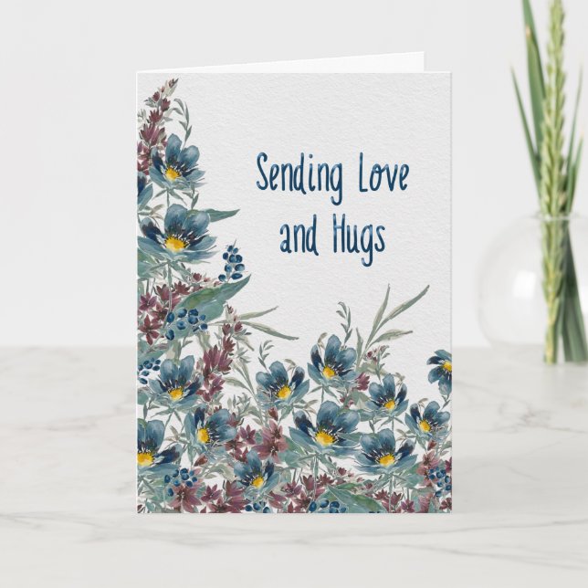 Thinking of You Bouquet – Floral Encouragement Card