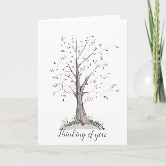 Thinking of you card (Front)