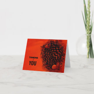 Thinking of you card