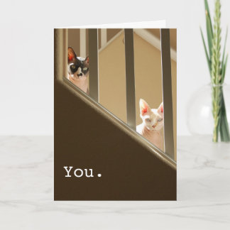 Thinking of you card
