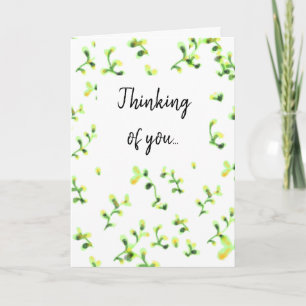 thinking of you card