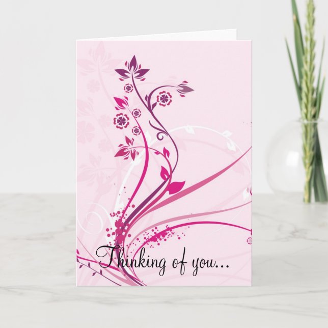Thinking of you. card (Front)