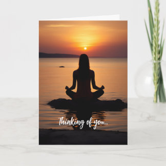 Thinking of you... card
