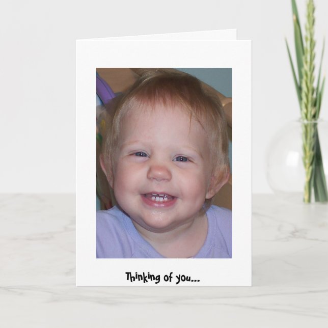 Thinking of you card (Front)
