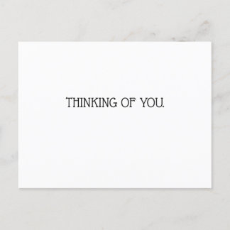 Thinking of you card