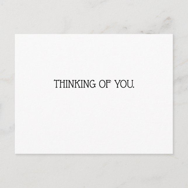 Thinking of you card (Front)