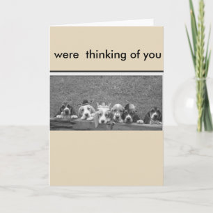 Thinking of you card