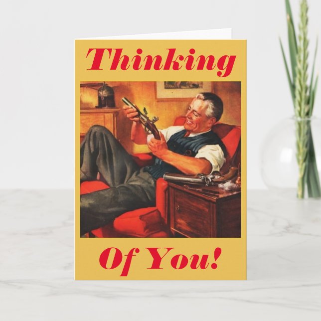 Thinking of You! Card (Front)