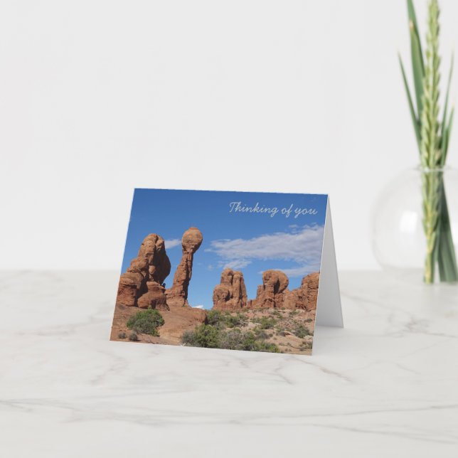 Thinking of You card - Arches (Front)