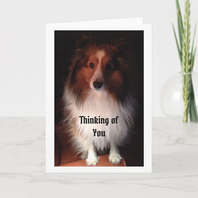 Thinking of you card. card (Front)