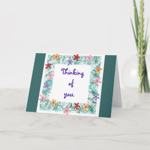 Flower Border Cards, Greeting Cards & More | Zazzle CA