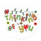 Thinking of You Cartoon Doodle Text