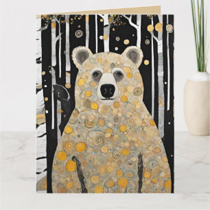 Thinking of You Cute Bear Hug Card