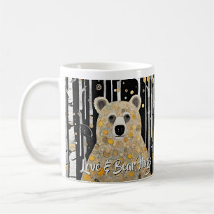 Thinking of You Cute Bear Hug Coffee Mug