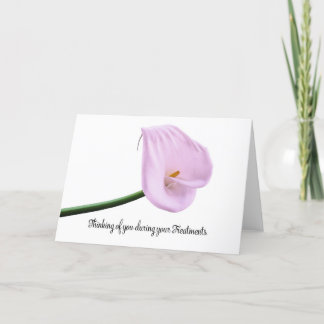 thinking of you during cancer treatments card