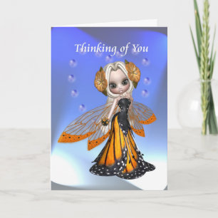Thinking of You Fairy Card