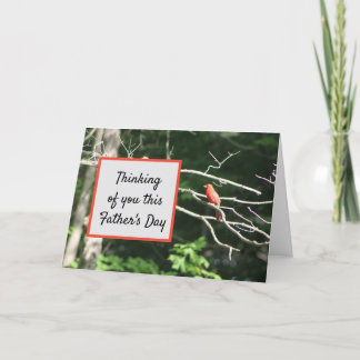 Thinking of You Father's Day - "My"- Father Loss Card