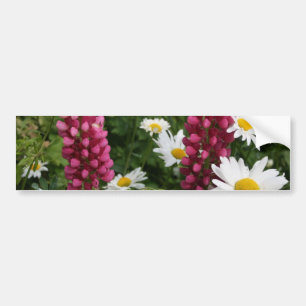 Thinking Of You Floral Blossoms Bumper Sticker