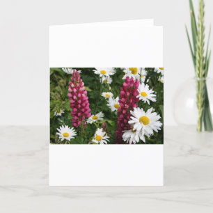 Thinking Of You Floral Blossoms Card