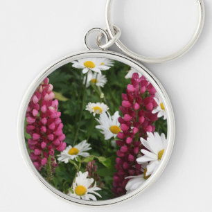 Thinking Of You Floral Blossoms Keychain