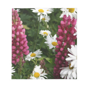 Thinking Of You Floral Blossoms Notepad