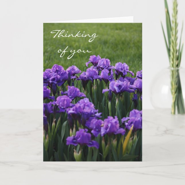 Thinking of you greeting card (Front)