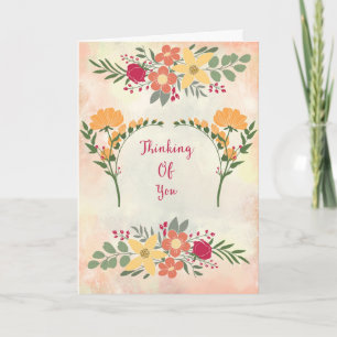 Thinking Of You Greeting Card