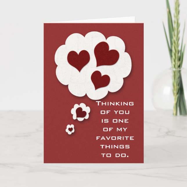 Thinking of You -- Greeting Card (Front)