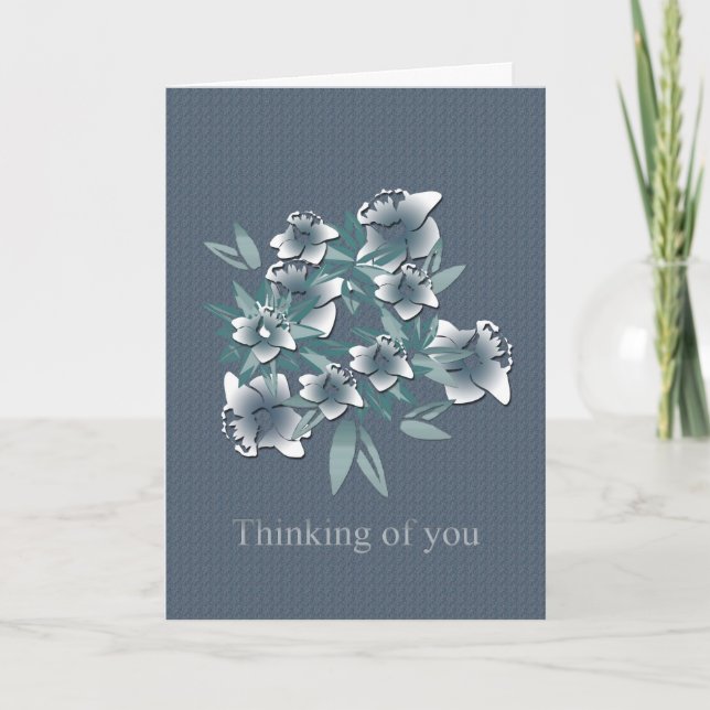 Thinking of you greeting card (Front)