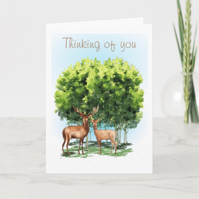 Thinking of you Greeting Card  (Front)