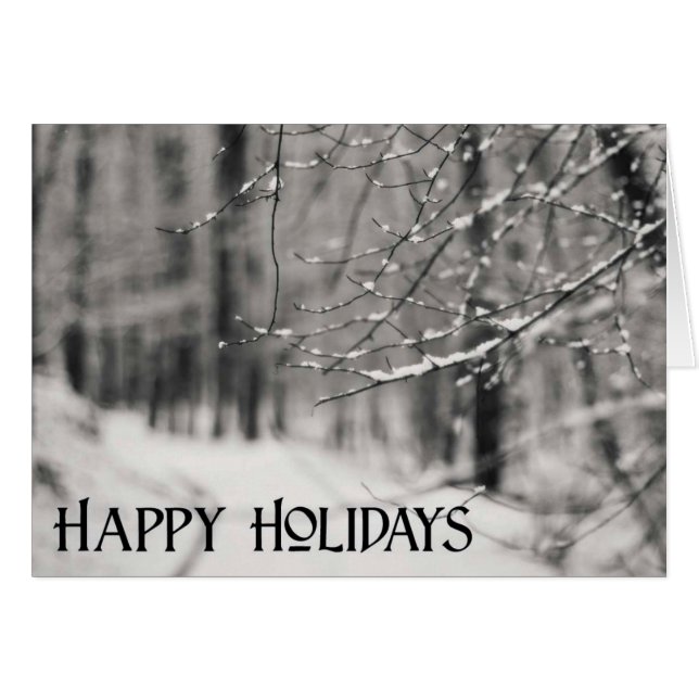 Thinking of You Holiday Card (Front Horizontal)