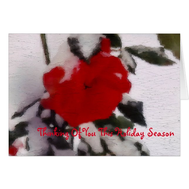 Thinking of You Holiday Card 4949 (Front Horizontal)