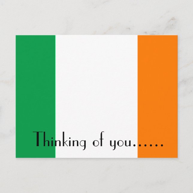 THINKING OF YOU  IRELAND POSTCARD (Front)