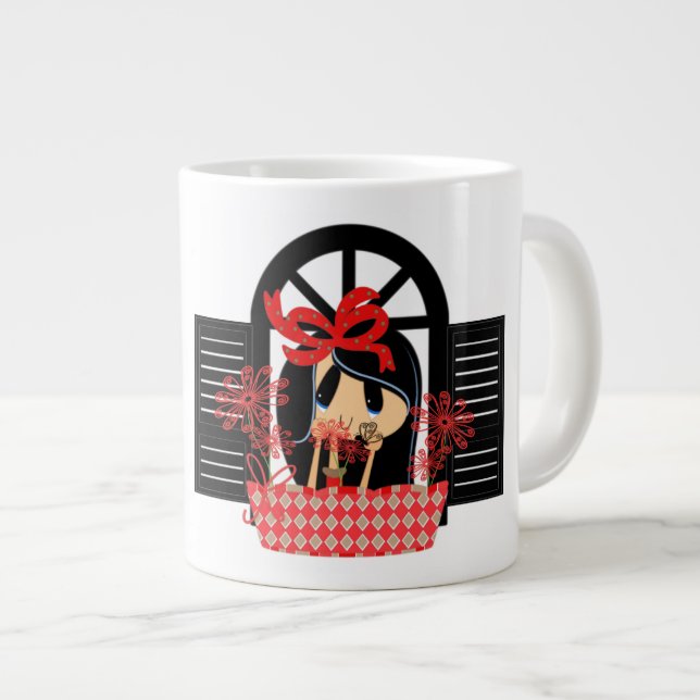 Thinking of You   - Jumbo Mug (Front Right)