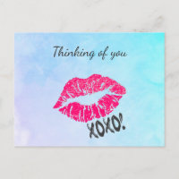 Thinking of You Kissy Lips