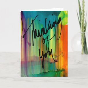 Thinking of You Lovitude Blank Note Card